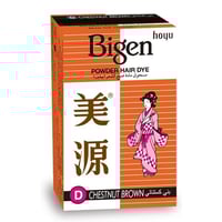 صبغة شعر بودرة بني كستنائي Dمن بيجين - 6جرام