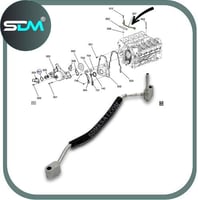 ماصورة تبريد راس المكينة تاهو 2007-2014