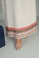 جلابية نسائية قطعتين بتصميم تراثي أنيق