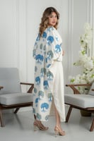 جلابية أنيقة بتطريز شجري مميز