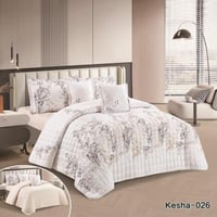 مفرش - صيفي مزدوج 6 قطع