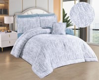 مفرش روزا - صيفي مفرد ونص 4 قطع