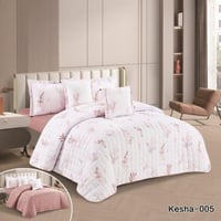 مفرش - صيفي مزدوج 6 قطع