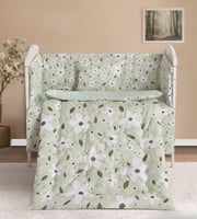 مفارش اطفال بحواجز 5 قطع - بناتي