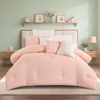 مفرش نيلوفر - قطن 100% – مزدوج 8 قطع