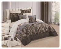 مفرش سيرين - صيفية مفرد ونص 5 قطع