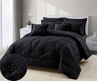 مفرش تيفان - صيفية - مفرد ونص 5 قطع