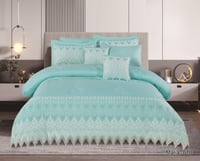 مفرش عرائسي - صيفية مزدوجة 8 قطع