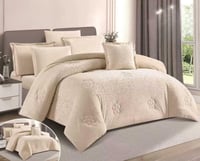 مفرش فالين - شتوي - مزدوج 7 قطع