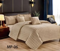 مفرش قطني - صيفي مفرد ونص 4 قطع