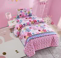 مفرش كيدز اطفال - 3 قطع مفرد / مفرد ونص