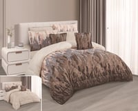 مفرش سيرين - صيفية مفرد ونص 5 قطع