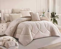 مفرش الورا - شتوي - مفرد ونص 4 قطع