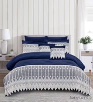 مفرش دانتيل - صيفي مزدوج 8 قطع