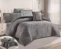 مفرش فالين - شتوي - مزدوج 7 قطع