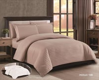 مفرش فندقي - مزدوج صيفي 7 قطع