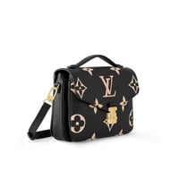 شنطه أنيقه لويس فيتون ميتيس بشعارات مونوغرام لون أ...