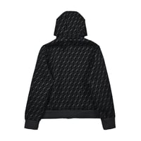 هودي رجالي شتوي من فيندي لون أسود مع رمادي