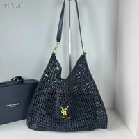 سان لوران شنطه للبحر لون أسود عملية