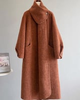 ديور جاكيت نسائي واسع بنمط الفستان لون بريك أنيق ب...