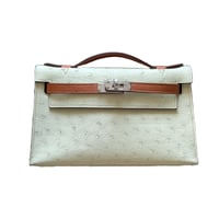 شتنة ايرمز ميني كيللي لون ايفوري وعسلي بمقبض يد