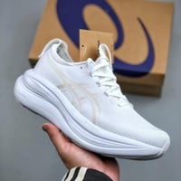 اسكس جيل نيمبس28 حذاء الجري للجنسين بلون ابيض