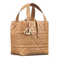 حقيبة بحجم متوسط ديور توجور 28سم لون بني