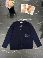 كارديجان ديور نسائي بأزرار أسود بجيوب أمامية