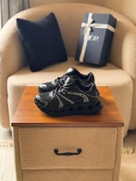 سنيكر رجالي ديور B35 حذاء شبكي بلون اسود