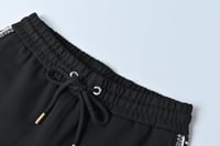 بنطال ديور رياضي رجالي لون أسود تصميم عصري