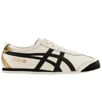 حذاء اونيتسوكا تايغر مكسيكو 66 أبيض أسود ذهبي