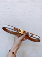 حزام نسائي للخصر سيلين تريموف لون ابيض راقي