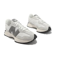 سنيكرز نيو بالانس 327 رياضي رمادي أبيض مبطن