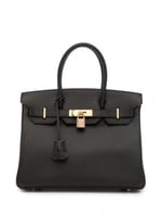 شنطة هرمز بيركين ماستر كواليتي | جلد أسود فاخر