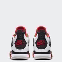 شوز اير جوردن 4 ريترو أحمر ناري أبيض أسود