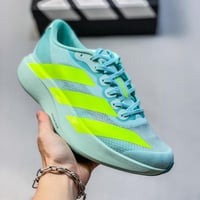 حذاء الجري اديداس ادزيرو EVO بلون أكوا وأخضر