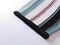 سيت لويس فيتون كروشيه رجالي قميص وشورت مخطط أزرق و...