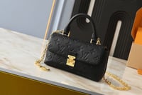 حقيبة صغيرة لويس فيتون نانو مادلين مونوغرام أسود