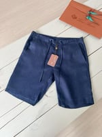 شورت يومي مريح للرجال بخصر مطاط من لوروبيانا لون ك...