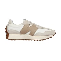 حذاء رياضي نيو بالانس 327 بني أبيض متدرج مبطن عصري