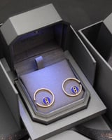 قلادة ميسيكا لاكي موف ذهبية مرصعة