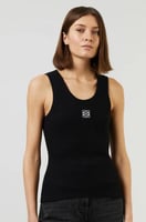 قميص بدون أكمام توب لويفي بلاك