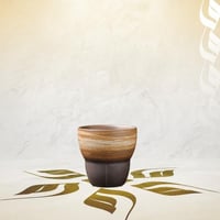 كوب فخاري مطفي - 150 مل | الوان متعددة