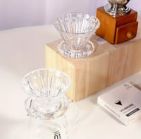 قمع تقطير V60 بقاعدة كروية - مقاس 01 - 02 | Coffee...