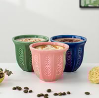 كوب قهوة سيراميك بتصميم القهوة السعودية التراثية –...