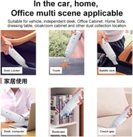 مكنسة كهربائية محمولة باليد | Coffee Bar Vacuum