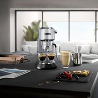 ماكينة ديلونجي ديدكا ارتي - فضي | Delonghi Dedica...