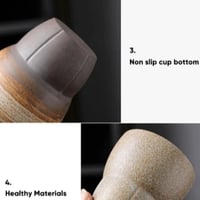 كوب فخاري مطفي - 150 مل | الوان متعددة