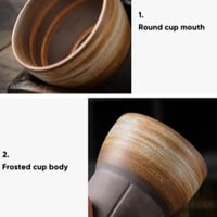 كوب فخاري مطفي - 150 مل | الوان متعددة