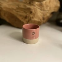 كوب اسبريسو انيق - 100 مل | وردي